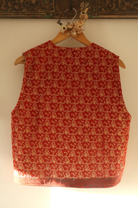 Kantha Teddy Gilet S/M