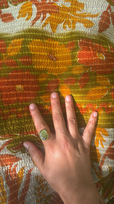 The Wanderlust Kantha Coat