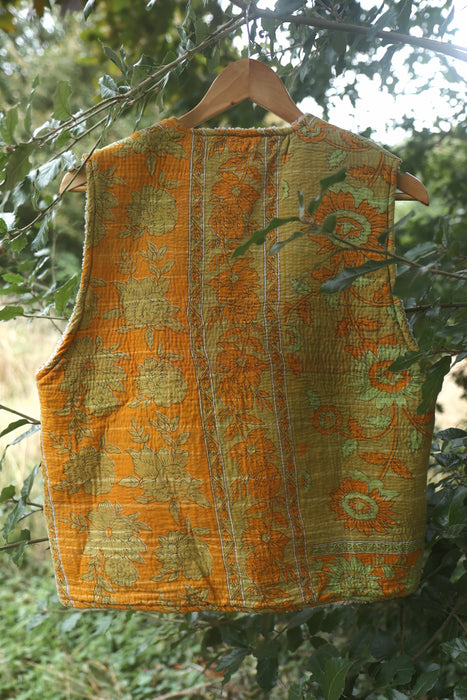 Kantha Teddy Gilet M/L
