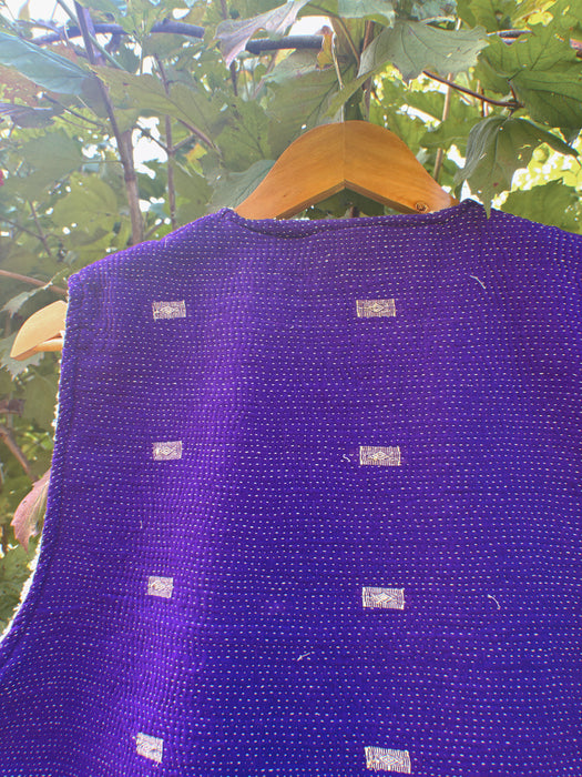 Kantha Teddy Gilet M/L