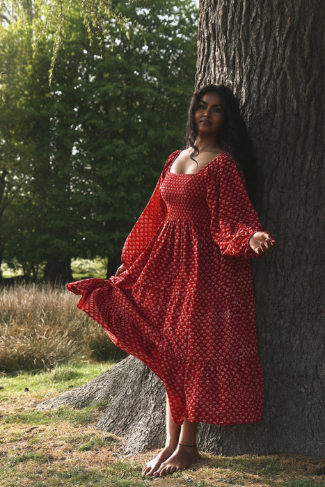 The Anushka Dress - Rosebud