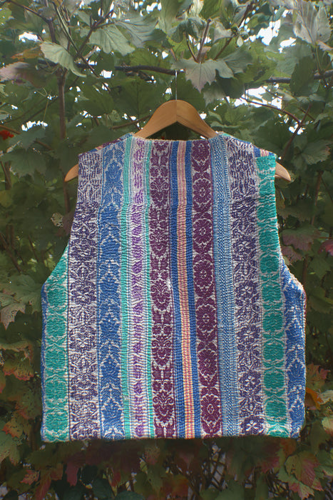 Kantha Teddy Gilet M/L