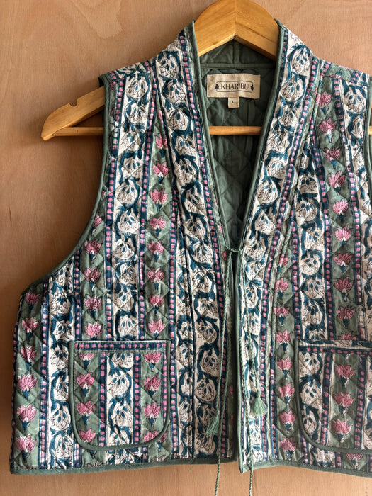 The Ritu Vest - Sacred Lotus