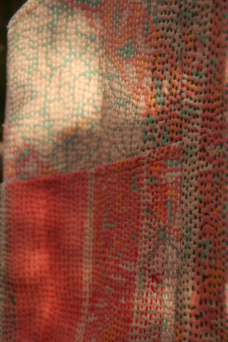 Kantha Teddy Gilet M/L