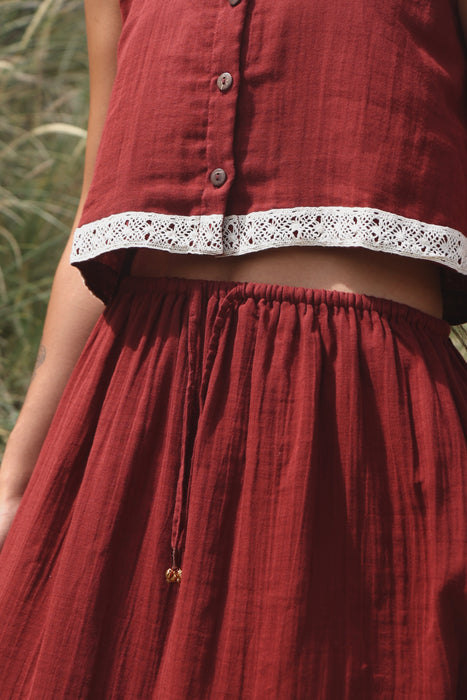 The Fable Blouse ~ Ruby