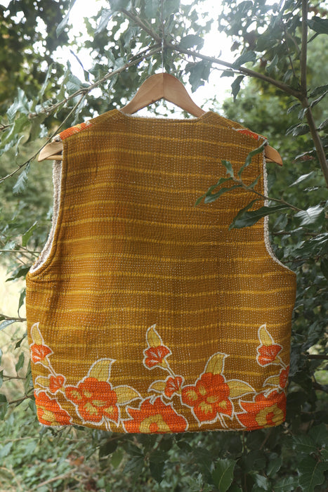 Kantha Teddy Gilet S/M