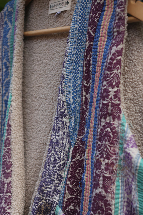 Kantha Teddy Gilet M/L