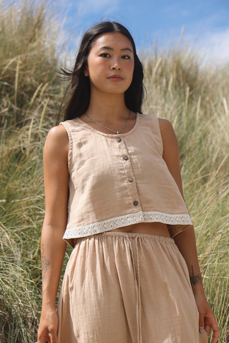 The Fable Blouse ~ Sand