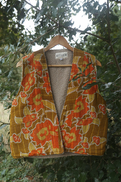 Kantha Teddy Gilet S/M