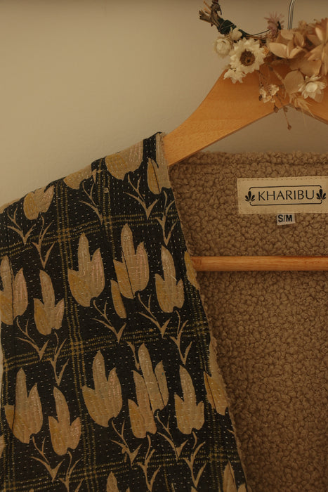 Kantha Teddy Gilet S/M