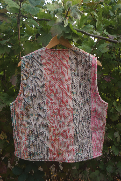 Kantha Teddy Gilet M/L