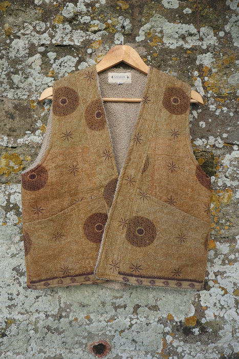 Kantha Teddy Gilet M/L