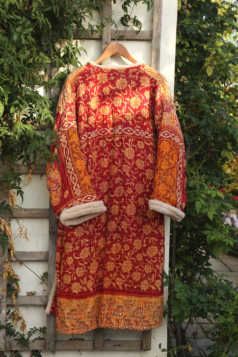 The Wanderlust Kantha Coat