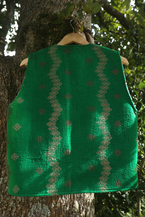Kantha Teddy Gilet S/M