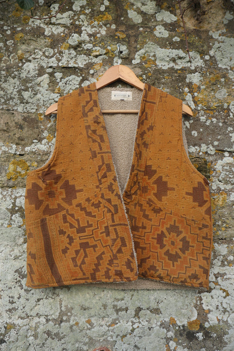 Kantha Teddy Gilet M/L