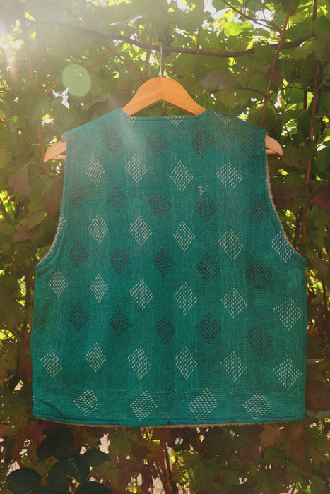 Kantha Teddy Gilet S/M