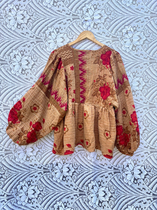 The Amrita Kantha Blouse - L