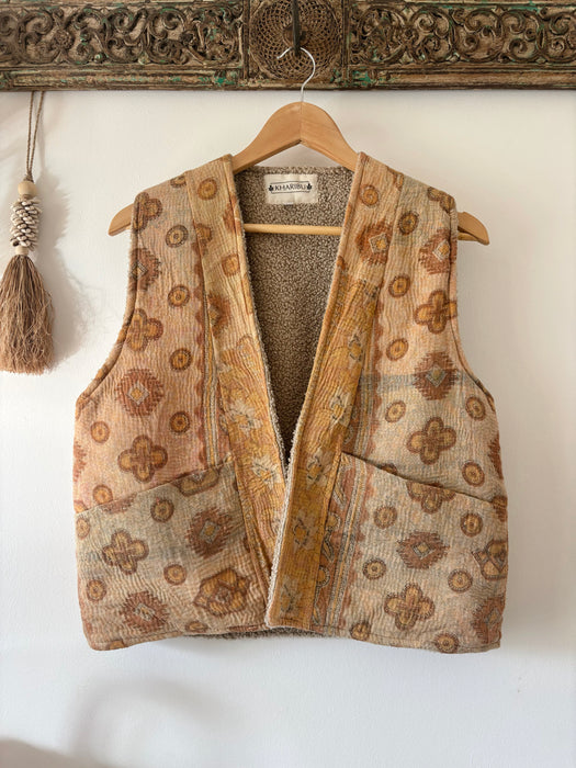Kantha Teddy Gilet S/M
