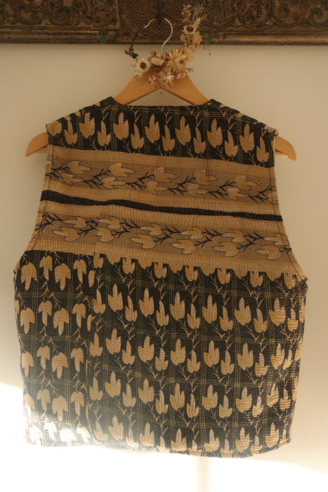 Kantha Teddy Gilet S/M