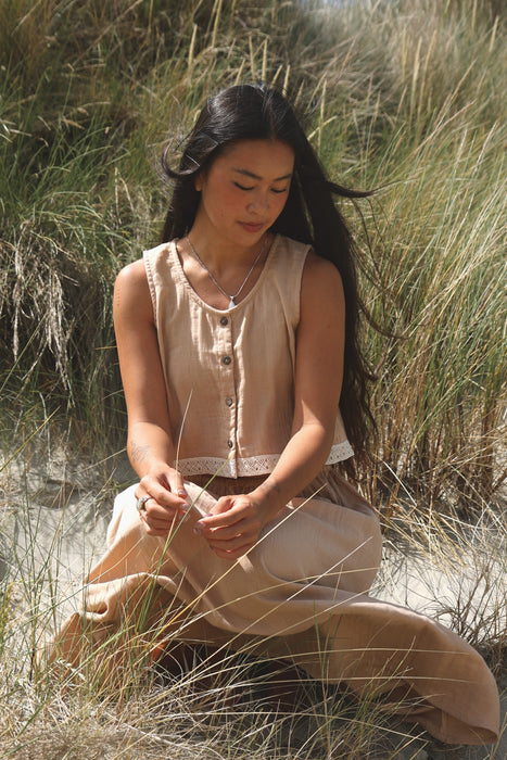 The Fable Blouse ~ Sand