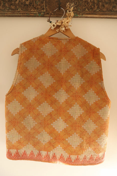 Kantha Teddy Gilet M/L