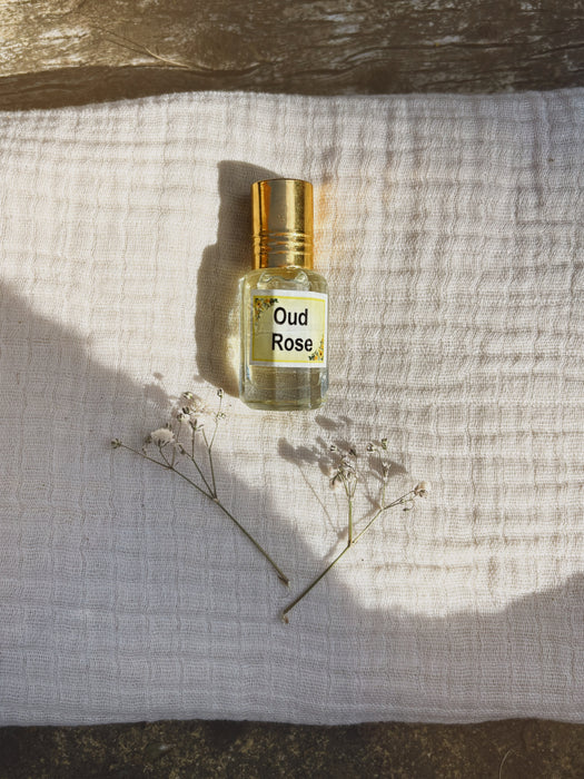 Natural Essential Oil Perfume ~ Oud Rose