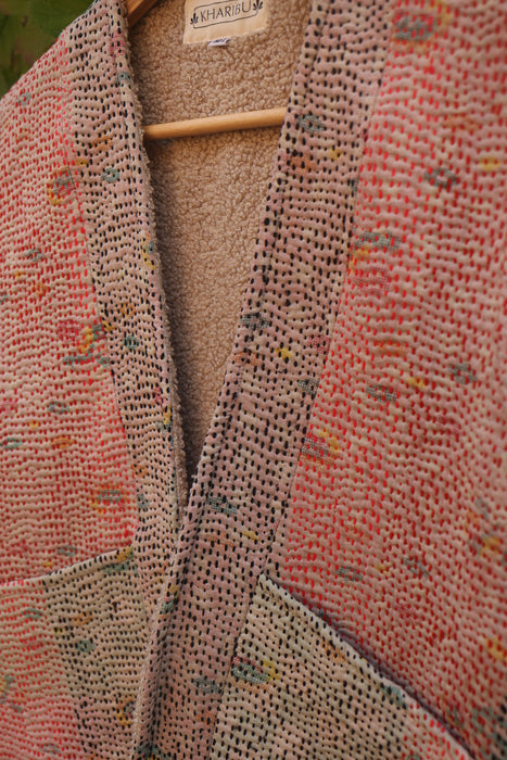 Kantha Teddy Gilet M/L