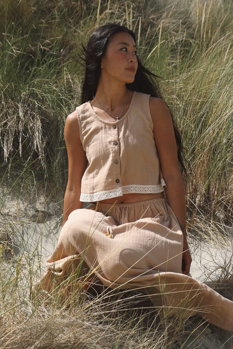 The Fable Blouse ~ Sand