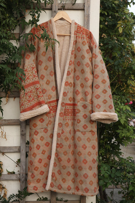 The Wanderlust Kantha Coat