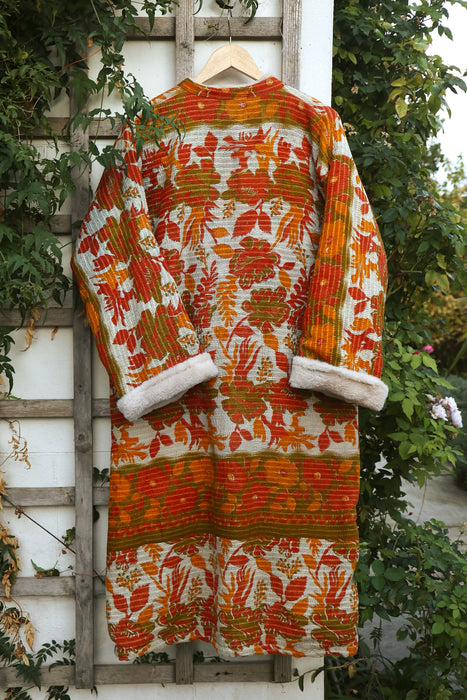 The Wanderlust Kantha Coat
