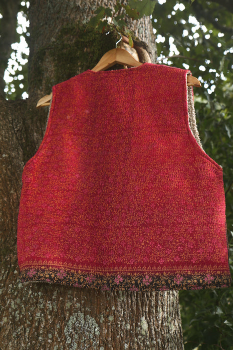 Kantha Teddy Gilet M/L