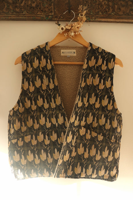 Kantha Teddy Gilet S/M