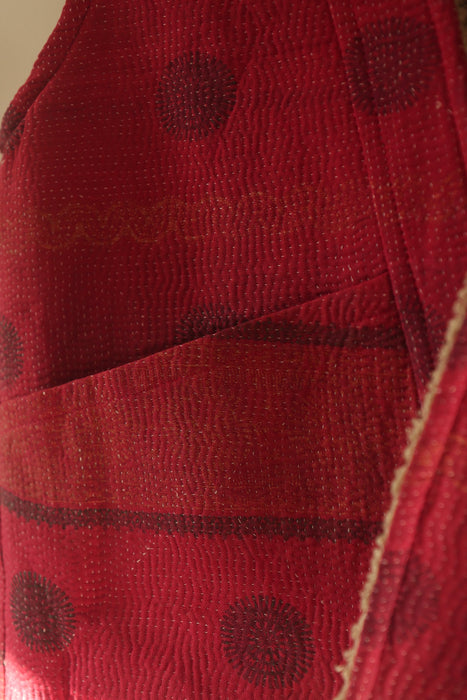 Kantha Teddy Gilet S/M