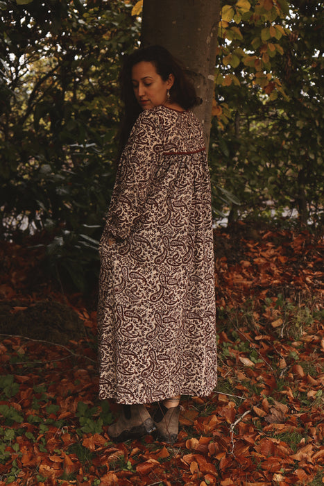 The Naazira Dress - Winter Paisley