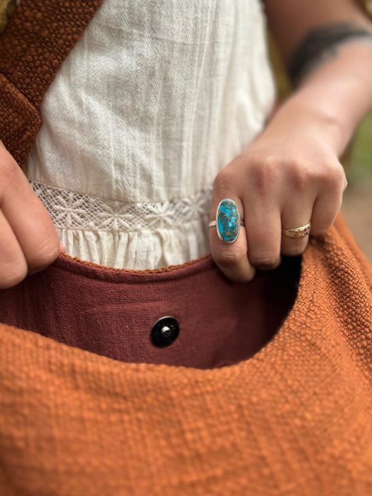 The Boho Bag - Rust