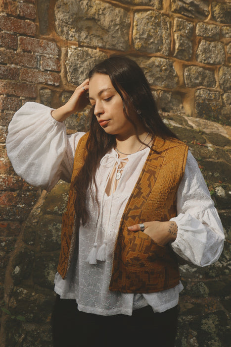 The Isha Blouse - Broderie Anglaise