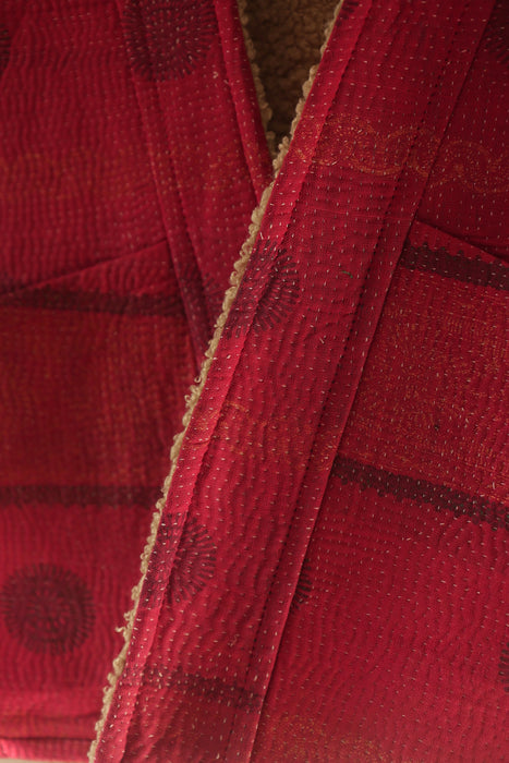 Kantha Teddy Gilet S/M
