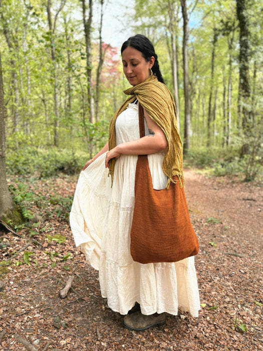 The Boho Bag - Rust