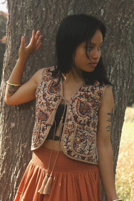The Priya Vest - Bloom
