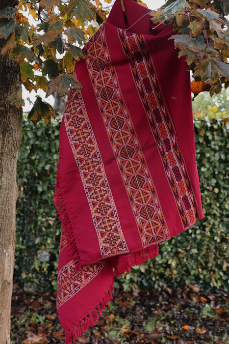 Tribal Embroidered Shawl