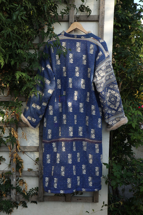 The Wanderlust Kantha Coat