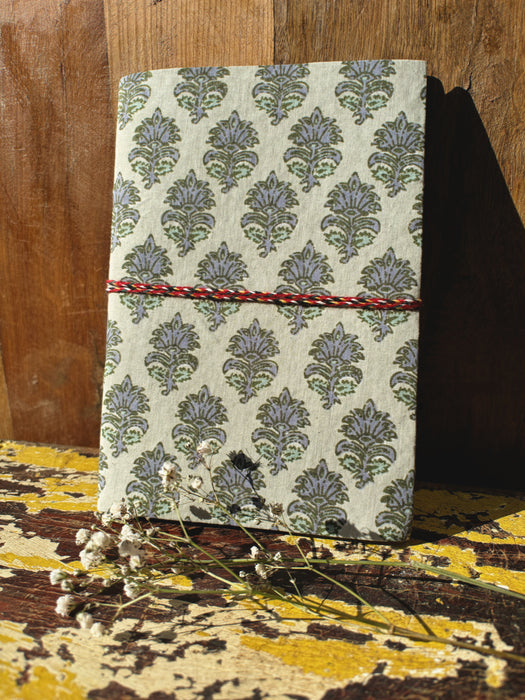 Block Print Cotton Notebook