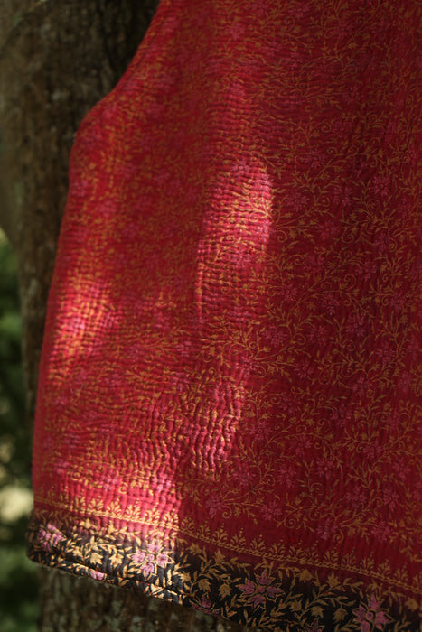 Kantha Teddy Gilet M/L