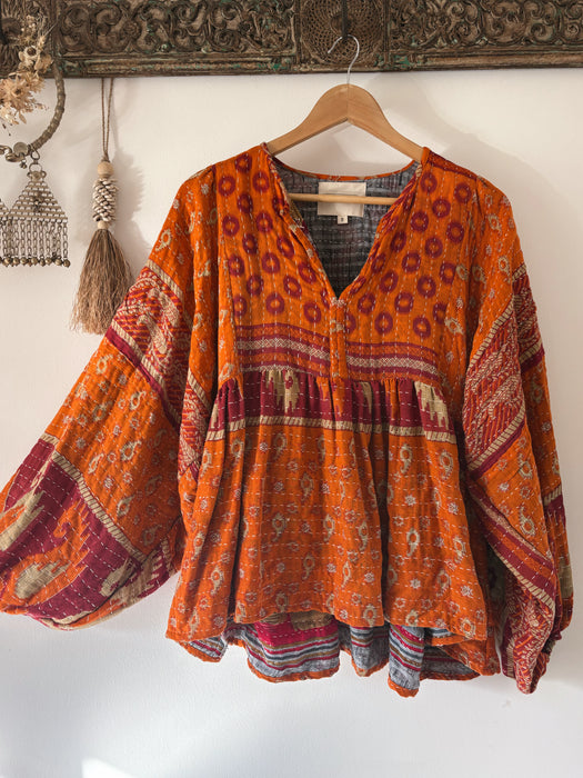 The Amrita Kantha Blouse - S