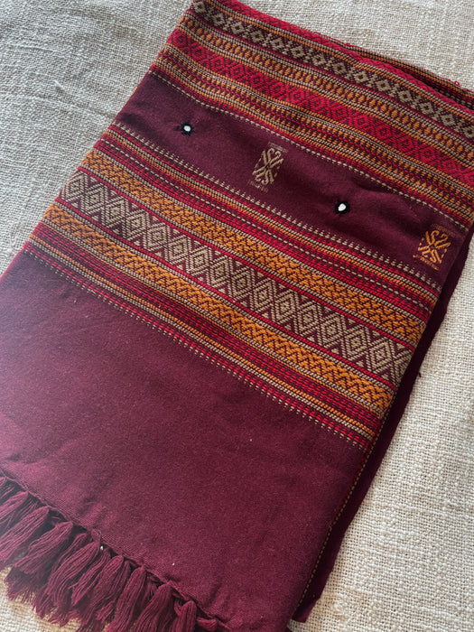 The Avani Shawl - Mulberry