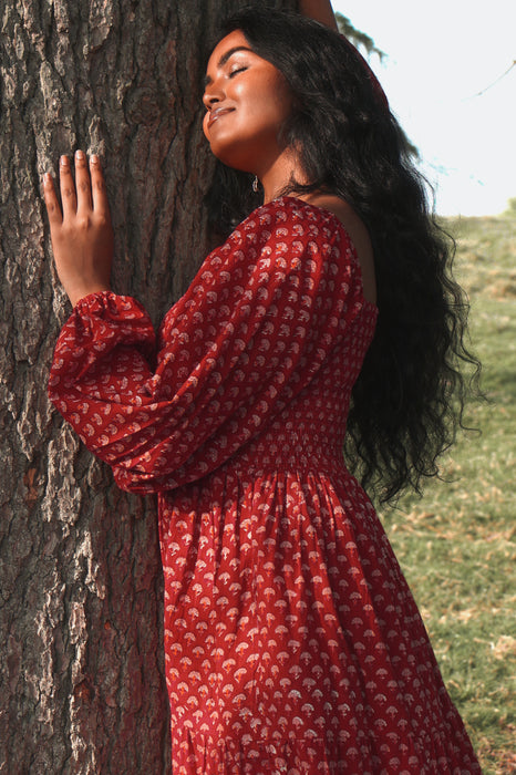 The Anushka Dress - Rosebud
