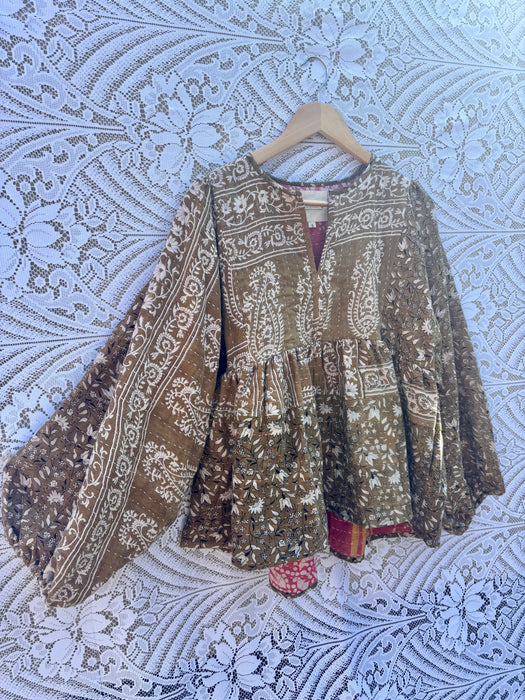 The Amrita Kantha Blouse - S