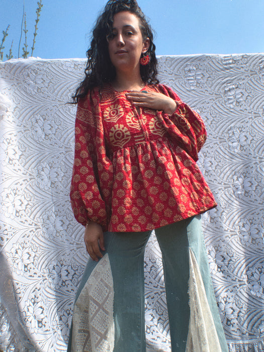 The Amrita Kantha Blouse - S