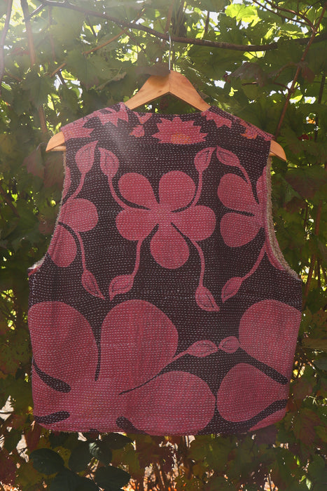 Kantha Teddy Gilet M/L