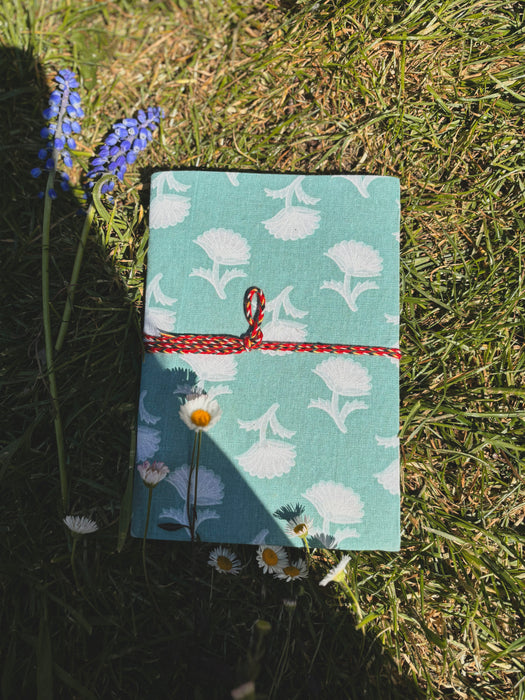 Block Print Cotton Pressed Notebook